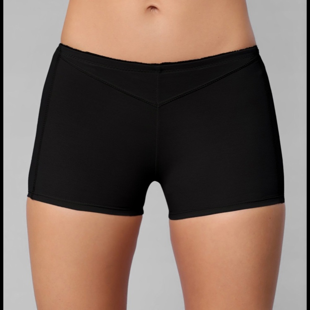 Black Butt Lifter Boy Shorts